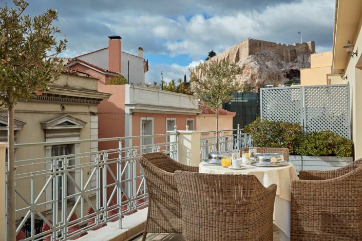 Balcony Breakfast AVA Exclusive Suite